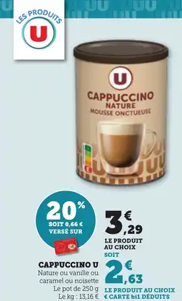 Maximarché U Cappuccino offre