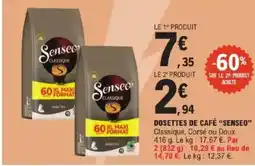 E.Leclerc "SENSEO" Dosettes de café offre