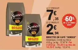 E.Leclerc Dosettes de café senseo offre