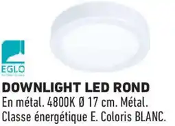 Brico Cash Downlight led rond offre