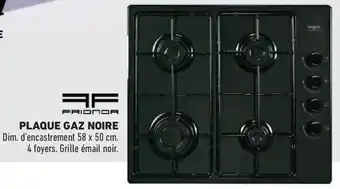 Brico Cash Plaque gaz noire offre