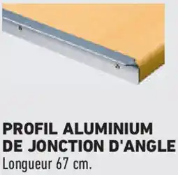 Brico Cash Profil aluminium de jonction d'angle offre