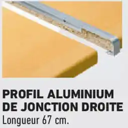 Brico Cash Profil aluminium de jonction droite offre