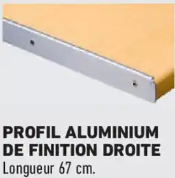 Brico Cash Profil aluminium de finition droite offre