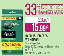 Match Rasoirs jetables wilkinson offre