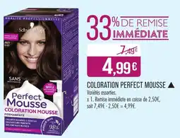 Match Coloration perfect mousse offre