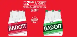 Match Sur la gamme des eaux badoit offre