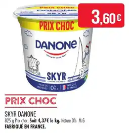 Match Prix choc skyr danone offre