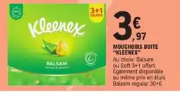 E.Leclerc Express KLEENEX Mouchoirs boite offre