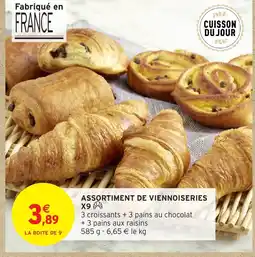 Intermarché Assortiment de viennoiseries offre