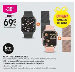 Pulsat Ice Watch Montre connectée offre