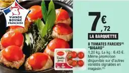 E.Leclerc 8 tomates farcies bigard offre