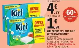 E.Leclerc Kiri crème 29% mat gr offre découverte offre