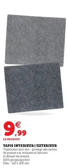 Super U Tapis interieur offre