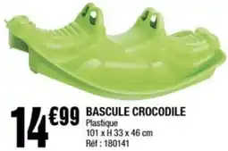 La Foir'Fouille Bascule crocodile offre