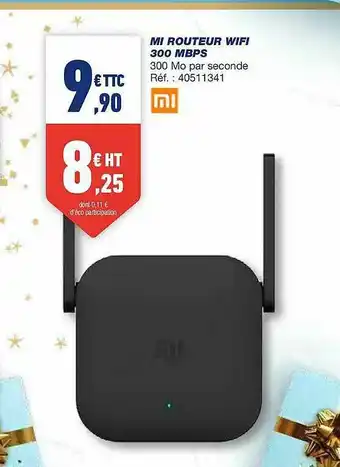 Mi Routeur Wifi 300 Mbps Xiaomi