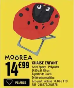 La Foir'Fouille Chaise enfant offre