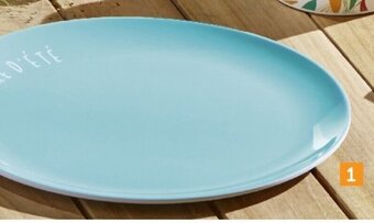 Super U Assiette plate offre