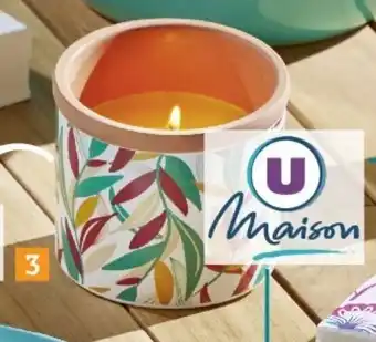 Super U Pot bougie offre