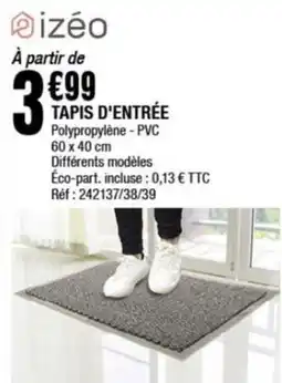 La Foir'Fouille Tapis d'entrée offre