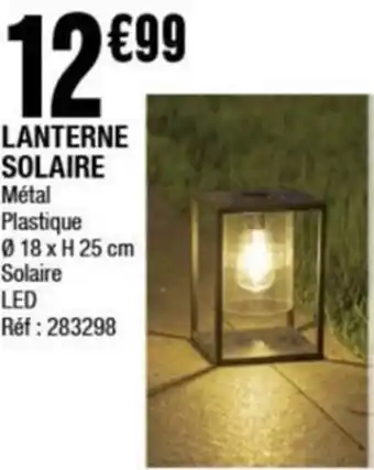 La Foir'Fouille Lanterne solaire offre