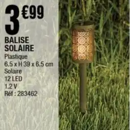 La Foir'Fouille Balise solaire offre