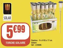 La Foir'Fouille Torche solaire offre