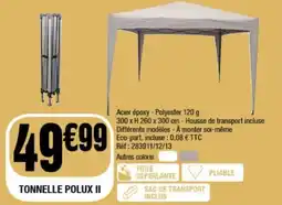 La Foir'Fouille Tonnelle polux II offre