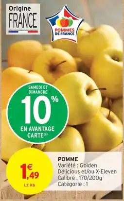 Intermarché Contact Pomme offre