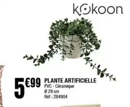 La Foir'Fouille Plante artificielle offre