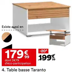 BUT Table basse Taranto offre