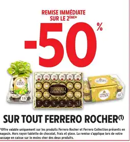 Intermarché Express FERRERO ROCHER Sur tout offre