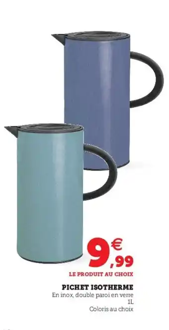 Super U Pichet isotherme offre