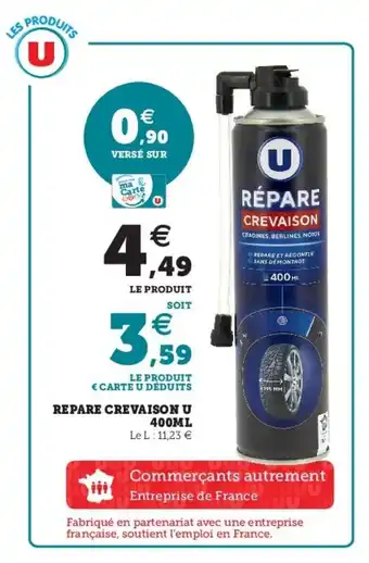 Repare crevaison u