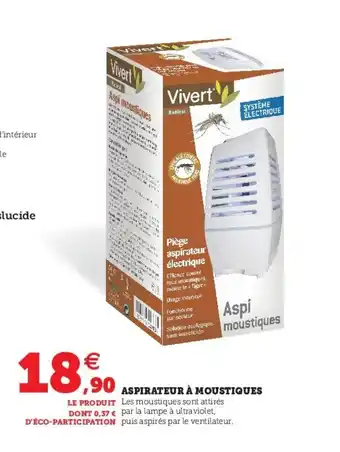Super U Aspirateur à moustiques offre