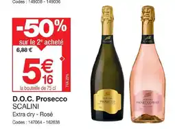 Promocash SCALINI D.O.C. Prosecco offre