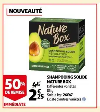 Shampooing solide
