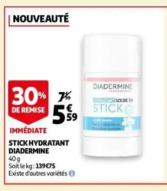 Auchan Sticky hydratant offre