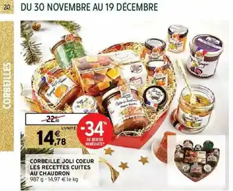 Corbeille Joli Cœur Les Recettes Cuites Au Chaudron