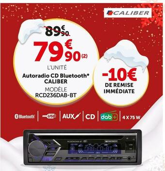 Caliber autoradio cd bluetooth