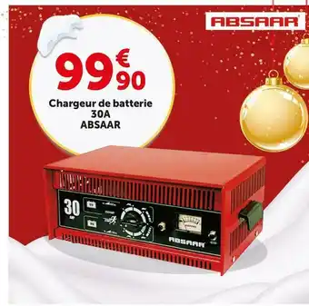 Absaar chargeur de batterie 30a