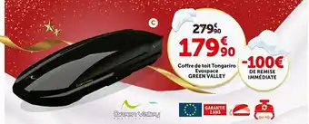 Roady Green valley coffre de toit tongariro evospace offre