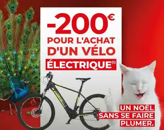 Feu Vert Bon plan sur l'achat d'un vélo électrique offre