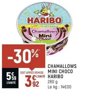 Haribo chamallows mini choco