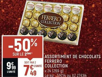 Ferrero assortiment de chocolats