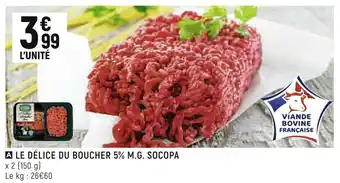 Socopa le délice du boucher 5% m.g.