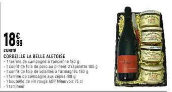 Spar Corbeille la belle aletoise offre