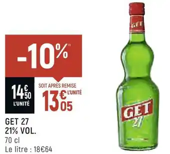 Get 27 get 27 21% vol.