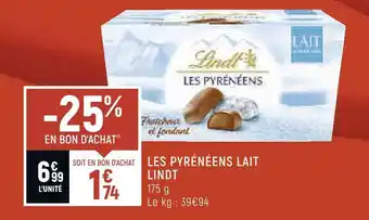 Lindt les pyrénéens lait