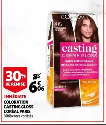 Auchan Coloration offre